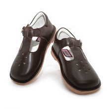 Cargue la imagen en el visor de la galería,L’ Amour School Uniform Shoe Brown Walker Toddler Kids Girl-Kids Shoes
