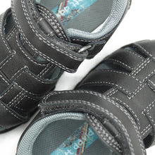 Cargue la imagen en el visor de la galería,Scott David Felix Sandals Grey Walkers Toddlers Boy - Kids Shoes

