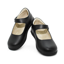 Cargue la imagen en el visor de la galería,L’ Amour School Uniform Shoe Black Walker Toddler Girl-Kids Shoes
