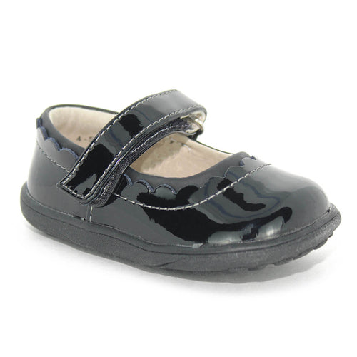 See Kai Run Jane II Dressy Shoe Black Patent Infants Walkers Toddlers Kids Girls - Kids Shoes