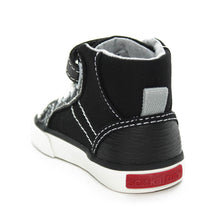 Cargue la imagen en el visor de la galería,See Kai Run Dane Sneakers Black Infants Walkers Toddlers Kids Boys - Kids Shoes
