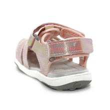 Cargue la imagen en el visor de la galería,See Kai Run Paley II Sandals Pink Shimmer Walkers Toddlers Girls - Kids Shoes
